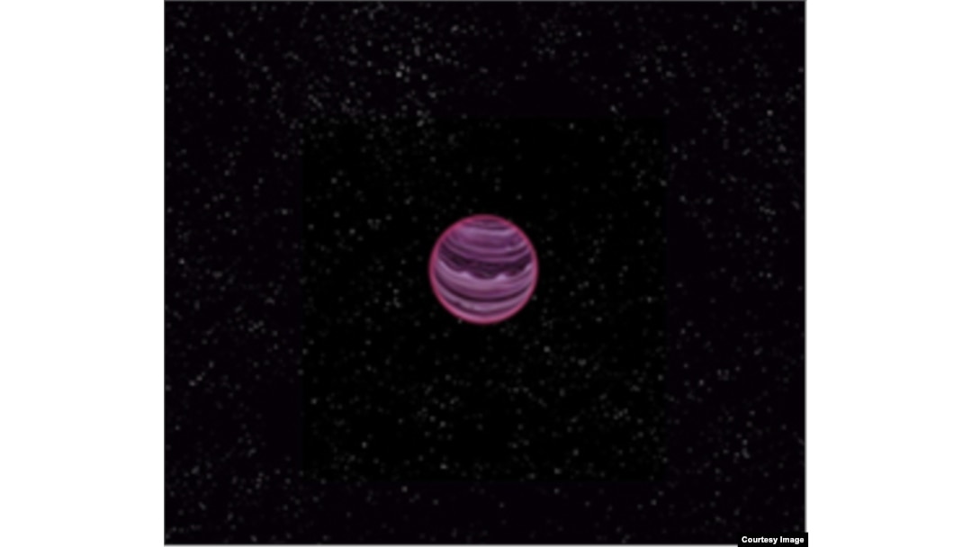 Artist's conception of PSO J318.5-22. (MPIA/V. Ch. Quetz)