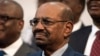 Sudanese President Omar al-Bashir is seen during the opening session of the AU summit in Johannesburg, June 14, 2015. 
