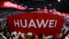2019年5月31日华为在泰国曼谷举行的国际电子商务展览会上的展台。