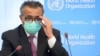 En esta foto del 24 de mayo de 2021, Tedros Adhanom Ghebreyesus, Director General de la OMS, asiste a una reunión en Ginebra. El líder de la OMS dijo el 25 de junio de 2021 que la variante delta es "la más transmisible de las variantes identificadas".