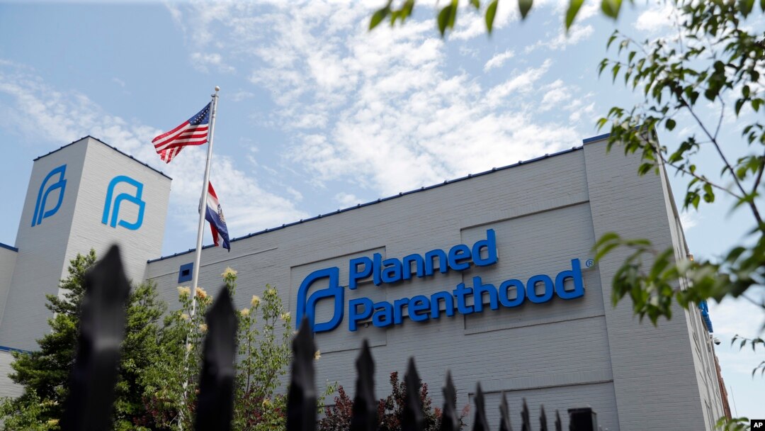 A Planned Parenthood clinic is seen, June 4, 2019, in St. Louis. 