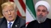 Shugaban Amurka Donald Trump (Hagu) da na Iran, Hassan Rouhani (Dama)