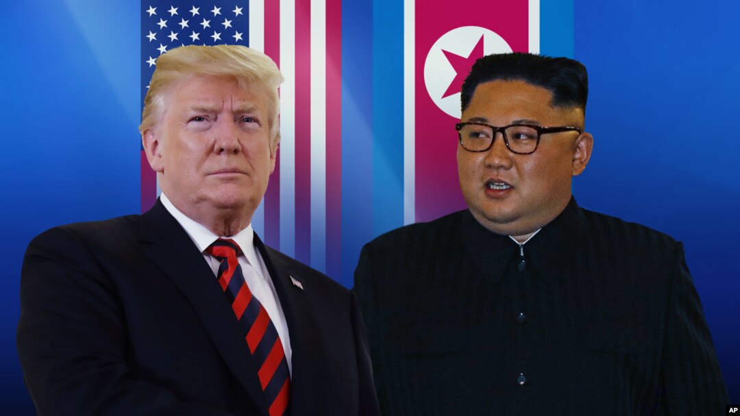 도널드 트럼프 미국 대통령과 김정은 북한 국무위원장.
