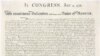 High-resolution image of the United States Declaration of Independence (1823 facsimile of the engrossed copy)