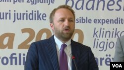Abelard Tahiri, ministër i Drejtësisë