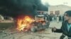 Pakhtunkhwa province on Tuesday stormed the offices of a militant group that allegedly killed a university student from South Waziristan region.