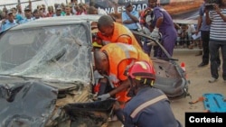 Acidente de viação causa nove mortos e 34 feridos na província angolana de Cabinda