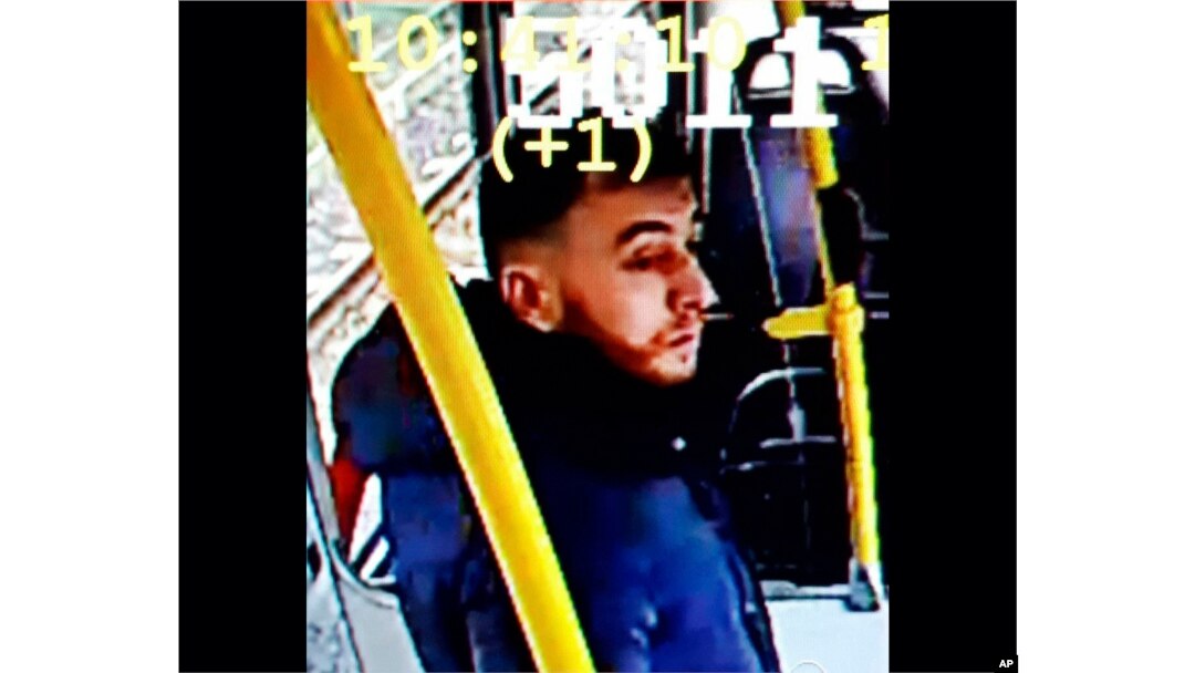 This image made available on March 18, 2019 from the Twitter page of Police Utrecht shows an image of 37-year-old Gokmen Tanis, who police are looking for in connection with a shooting incident on a tram.
