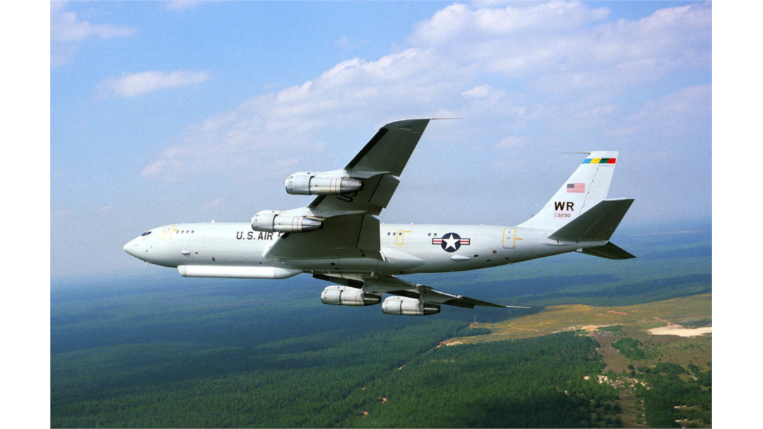 미군 정찰기 E-8C '조인트 스타즈(J-STARS)' (자료사진)
