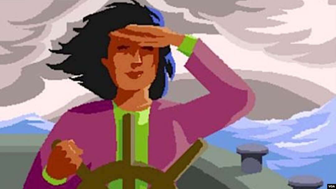 Esta mujer al volante representa a los padres que abandonan el trabajo remunerado para quedarse en casa y enseñar a sus hijos.