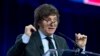 El presidente Javier Milei habla en la Conferencia de Acción Política Conservadora, CPAC, el 24 de febrero de 2024. Milei prohibió el martes 27 de febrero el uso del lenguaje inclusivo y cualquier referencia a la perspectiva de género en documentos de la administración pública.