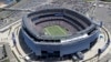 Vista aérea del estadio MetLife en East Rutherford, New Jersey, el 20 de enero de 2014.