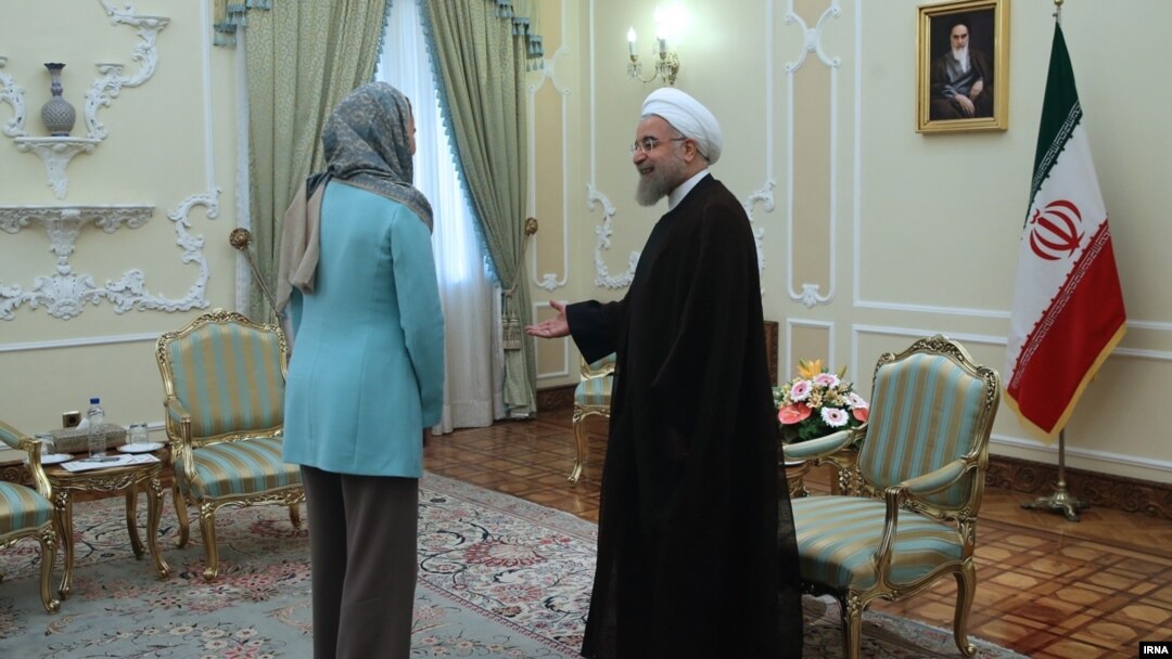 Rouhani da Fedrica Mogerini a Iran