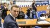FILE - Russian opposition activist Alexei Navalny is pictured prior to a hearing at the European Court of Human Rights in Strasbourg, France, Jan. 24, 2018.