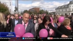 Kosovë, ecje kundër kancerit të gjirit