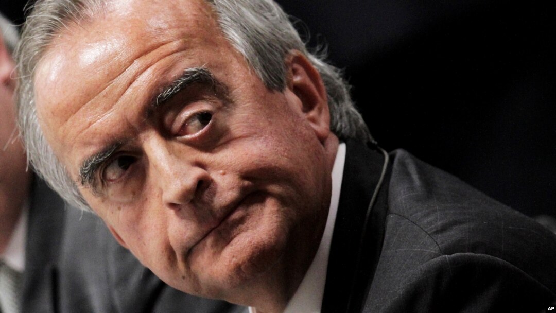 FILE - Nestor Cervero, financial director of Petrobras' fuel distribution subsidiary, Dec. 2, 2014