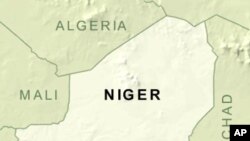 Map of Niger
