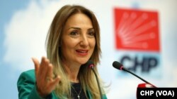 CHP KADIN KOLLARI GENEL BAŞKANI AYLİN NAZLIAKA 