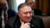 U.S. Secretary of State Mike Pompeo listens during a Cabinet meeting in the Cabinet Room of the White House, July 16, 2019, in Washington. 
