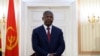 Presidente angolano, João Lourenço, no Palácio Presidencial, fevereiro de 2020