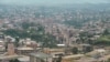 FILE - The city of Bamenda, the Anglophone capital of northwest Cameroon, is seen June 16, 2017. Officials said damage to a main road from heavy rains March 25, 2021, has stopped at least 200 vehicles from getting into or out of the city.