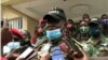 FILE - General Nka Valere, commander of Cameroon troops fighting separatists in Cameroon's English speaking Northwest region, Apr. 19, 2021. (Moki Edwin Kindzeka/VOA)