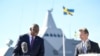 U.S. Defence Secretary Austin visits Musko Naval Base in Stockholm County