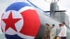 북한은 8일, 북한 해군 전술핵공격잠수함 ‘김군옥 영웅함’ 진수식이 지난 6일 함경남도 신포조선소에서 열렸다며 사진을 공개했다.