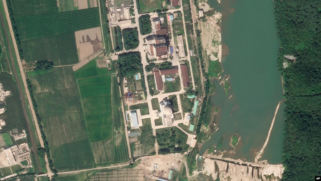 북한 영변 핵시설 위성사진. Planet Labs Inc.