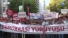 İzmir’de Demokrasi Yürüyüşü ve Nöbeti