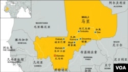 马里地理位置图