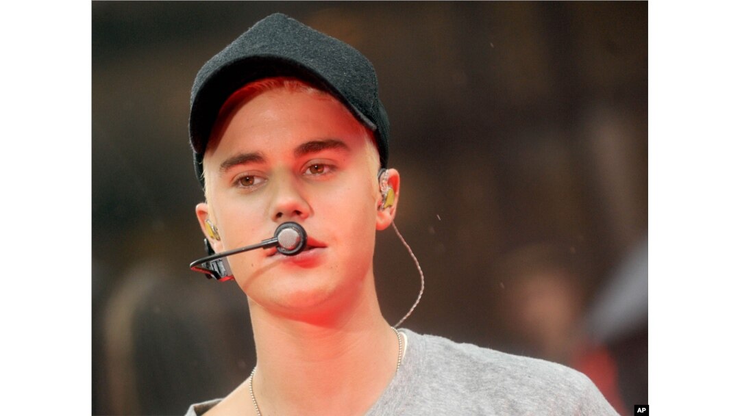Justin Bieber performs on NBC's "Today" show, Sept. 11, 2015.