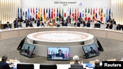 지난해 7월 일본 오사카에서 G20 정상회의가 열렸다.