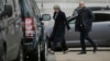 British Prime Minister Theresa May arrives at 10 Downing Street in London, Dec. 10, 2018. 