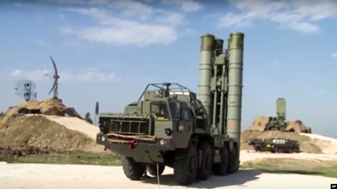 러시아제 S-400 방공체계.
