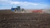 Central Illinois corn and soybean farmer cultivates field in preparation for spring planting, Waverly, Ill., April 4, 2013.