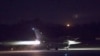 FILE - A plane preparing to take off as part of the joint airstrike operation by the British, French and U.S. militaries in Syria, is seen in this picture obtained Apr. 14, 2018, via social media. 