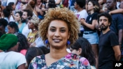 Marielle Franco, vereadora assassinada, Rio de Janeiro, Brasil (Foto de Arquivo)