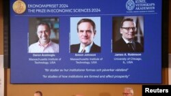 Daron Acemoglu, Simon Johnson e James A. Robinson vencedores do Nobel da Economia 2024