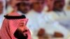 Saudi Crown Prince, Mohammed bin Salman attends the second day of the Future Investment Initiative conference, in Riyadh, Saudi Arabia, Oct. 24, 2018. 