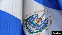 Imagen de archivo de la bandera de El Salvador.