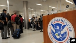 미국 아틀란타 주의 공항 검색대 (자료사진)