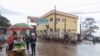 FILE - A regional hospital is seen in Bafoussam, Cameroon, Sept. 20, 2021. The country is struggling with a cholera outbreak that has infected hundreds of people, with nearly three dozen fatal cases reported.