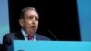 Edmundo González Urrutia, candidato de la oposición venezolana en la elección presidencial del 28 de julio pasado, habla en un foro en Barcelona, España, el lunes 14 de octubre de 2024.