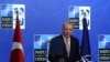 FILE - Turkey's President Tayyip Erdogan holds a news conference during the NATO summit at the Alliance's headquarters in Brussels, Belgium, June 14, 2021. 