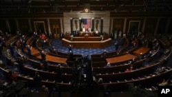 President Joe Biden speaks to a joint session of Congress, April 28, 2021.