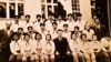 1950년대 체코 '김일성학원'에서 찍은 기념 사진.