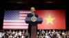 FILE - U.S. President Barack Obama attends a town hall meeting with members of the Young Southeast Asian Leaders Initiative in Ho Chi Minh City, Vietnam, May 25, 2016. 