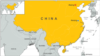Hainan, China, map