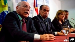Los cancilleres de Argentina, Brasil, Uruguay y Paraguay anunciaron la aplicación de dicho protocolo ante la “falta de separación de poderes” en el país caribeño.